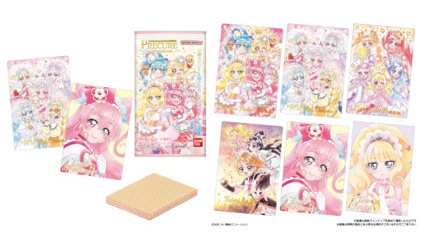 プリキュア カードウエハース6 予約 注文開始 いつ グッズ お菓子 食玩 通販 取扱い店舗 バンダイ Abc Post