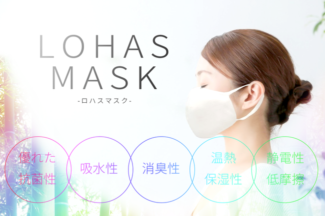 冬マスク日本製洗える保湿性に優れた「LOHASマスク」が再入荷！日本の技術で、感染防止・ほんのり温感・お肌の潤い・息苦しさや嫌なニオイなど全て解決！