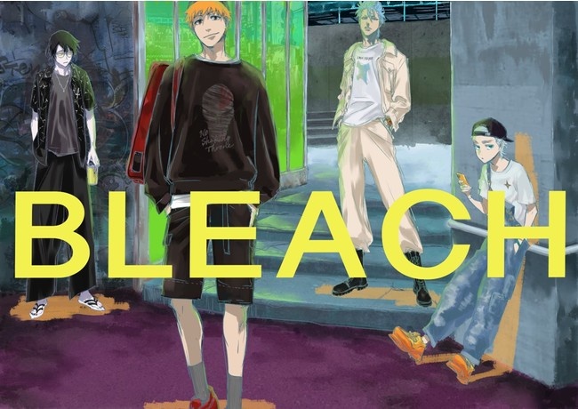 Bleach ブリーチ 東京ガールズコレクションコラボ 決定 マイナビ Tgcアパレルアイテム予約開始 パーカー Tシャツ グッズ 配信スケジュール Abc Post