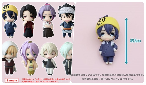 刀剣乱舞とうらぶ ぽてだん 内番フィギュアマスコット 其ノ壱 予約 販売開始 いつ 刀剣乱舞onlineグッズ通販 Abc Post