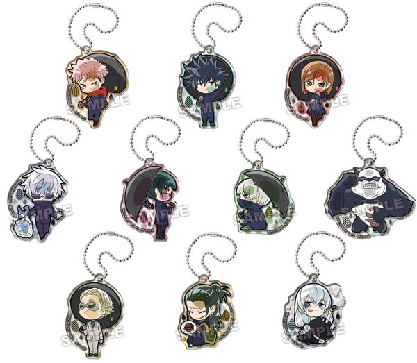 呪術廻戦 ぴた でふぉめ オープニング アクリルキーホルダー 第3弾予約 注文開始 いつ じゅじゅつグッズ キーホルダー 通販 Abc Post