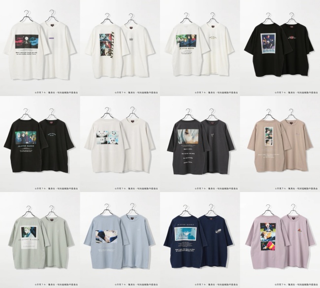 3「呪術廻戦×RAGEBLUE(レイジブルー)」コラボ先行予約!いつ?Tシャツ、アクリルスタンドなどグッズ販売・通販