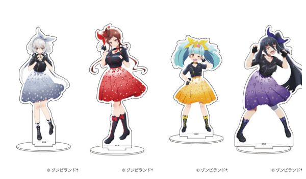 ゾンビランドサガ リベンジ キャラアクリルフィギュア 予約 販売開始 いつ グッズ フィギュア アクスタ 通販 取扱い店舗 Abc Post