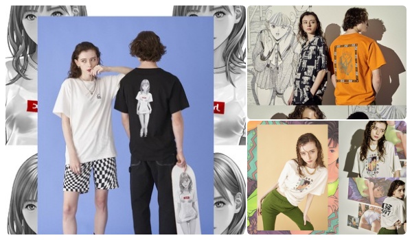 X Girl エックスガール 漫画家の桂正和氏コラボtシャツ発売 いつ ウイングマン 電影少女 I S アイズ など Abc Post