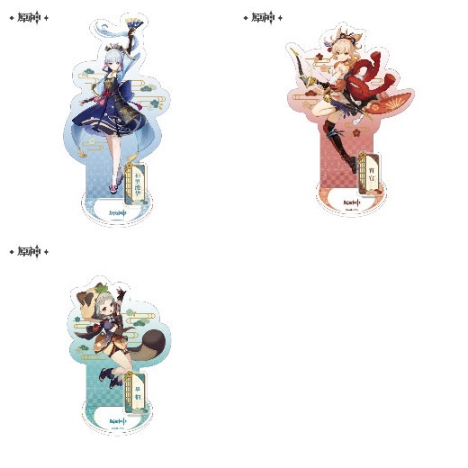 原神 稲妻城シリーズ キャラアクリルスタンド 神里綾華 宵宮 早柚予約 注文開始 いつ げんしんグッズ通販 販売 Abc Post
