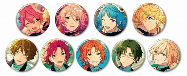 あんスタ「SHUFFLE(シャッフル)コレ缶バッジ2弾」Casual・Idol Side  