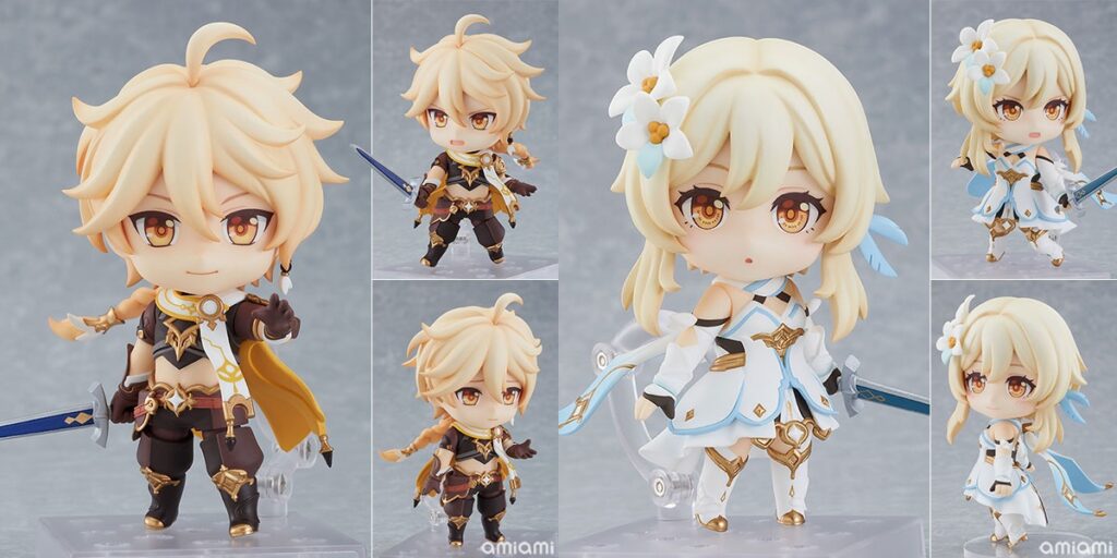 【未開封品】ねんどろいど 原神 空 ＆ 蛍 セット ねんどろいど 原神 旅人 空 蛍 2点セット ねんどろいど 原神 旅人 空 蛍 2