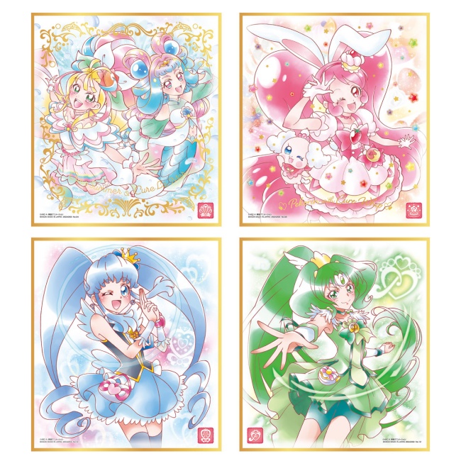 プリキュア 色紙art6 予約 注文開始 いつ グッズ お菓子 食玩 通販 取扱い店舗 Abc Post