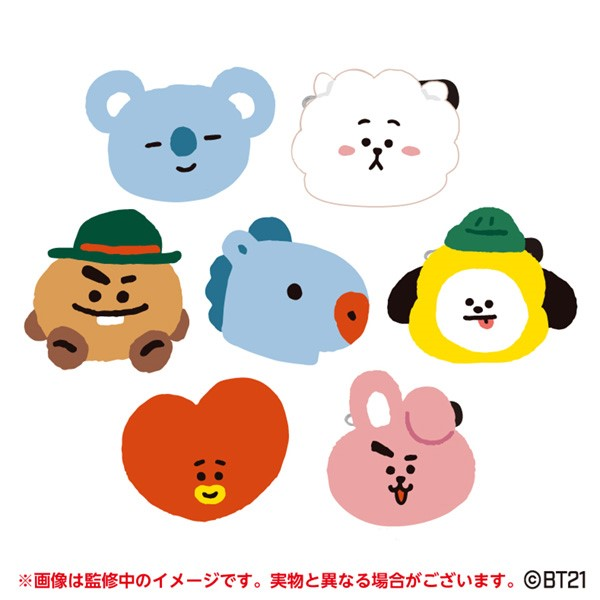 Bt21 ふわふわバッジ 予約 販売 いつ グッズ ぬいぐるみ マスコット 通販 取扱い店舗 Line人気キャラクター Abc Post