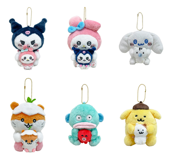 ちいかわ ナガノ サンリオキャラクターズ コラボ ペアマスコット ぬいぐるみ 予約 注文 いつ グッズ通販 取扱い店舗 Abc Post