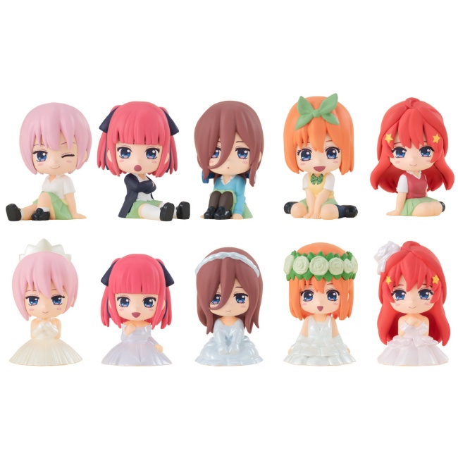 五等分の花嫁 りらこっと 予約 注文開始 いつ フィギュア付きお菓子グッズ通販 取扱い店舗 バンダイ Abc Post