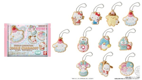 4SANRIO CHARACTERS COOKIE CHARMCOT