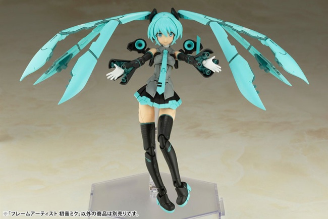 フレームアームズ「フレームアーティスト 初音ミク 1/100プラモデル」予約・注文開始！いつ？グッズ通販・取扱い店舗 | abc-post