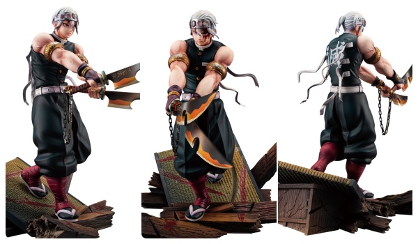 鬼滅の刃「G.E.M.シリーズ 宇髄天元 完成品フィギュア」予約・注文開始 