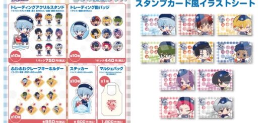 「黒子のバスケ×マリオンクレープ」コラボ開催！グッズ・クレープ販売・特典イラストシートプレゼントなど